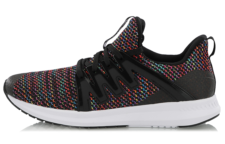 (W) Li-Ning Running 'Black Multicolor'