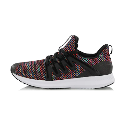 (W) Li-Ning Running 'Black Multicolor'