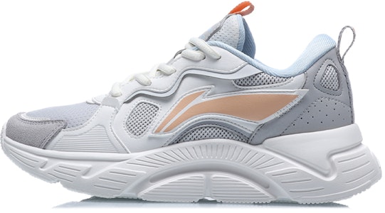 LiNing李寧 減震防滑 低幫 跑步鞋 女款 白灰 Buy LiNing李寧 減震防滑 低幫 跑步鞋 女款 白灰