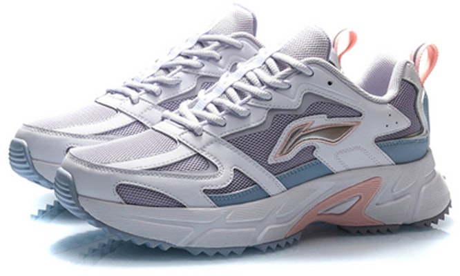 (W) 李寧ランニング「白紫」 ARLQ004-2 Lookbook (W) 李寧ランニング「白紫」 ARLQ004-2