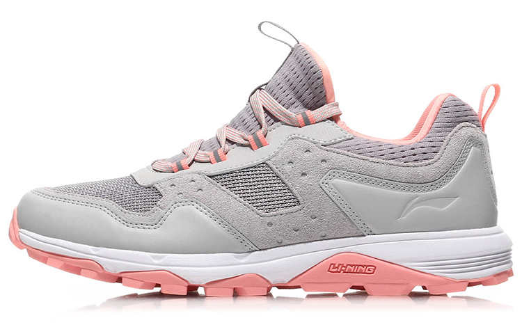 Buy (W) Li-Ning Sepatu Lari Low 'Reflective Abu-Pink' ARDM032-1