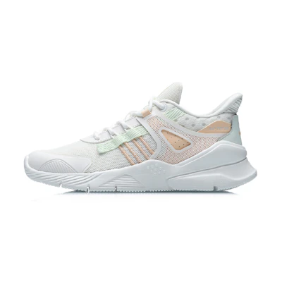 (W) Li-Ning Running Low 'White Apricot Green'