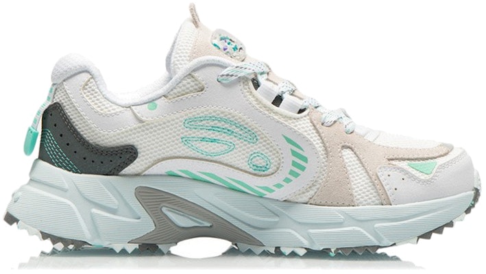 LiNing李寧 運動 減震 低筒 跑步鞋 女款 白綠 Order LiNing李寧 運動 減震 低筒 跑步鞋 女款 白綠