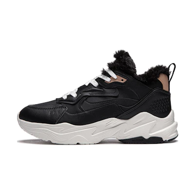 (W) Li-Ning Running Mid-Top 'Black White'