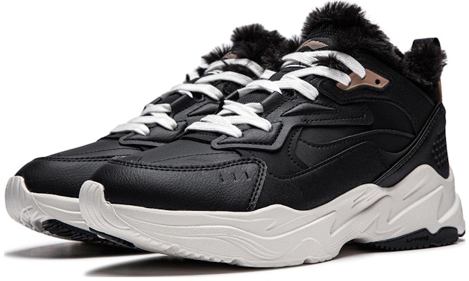 (Women) Li-Ning Running Mid-Top 'Black White' AGLT128-1 Lookbook (Women) Li-Ning Running Mid-Top 'Black White' AGLT128-1