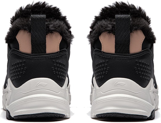 (Women) Li-Ning Running Mid-Top 'Black White' AGLT128-1 Details for (Women) Li-Ning Running Mid-Top 'Black White' AGLT128-1