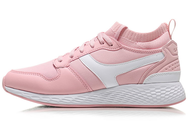 Buy (W) Kasut Lari Li-Ning 'Merah Jambu Putih' AGCN342-2