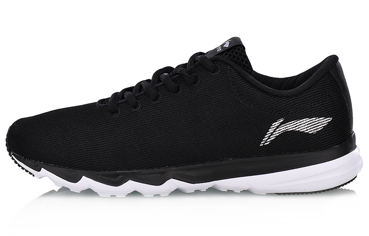 Buy (W) 李寧 ランニングシューズ 黒 軽量 丈夫
(Li-Ning ranningushuuzu kuro kei-ryou joubu) ARBN066-3