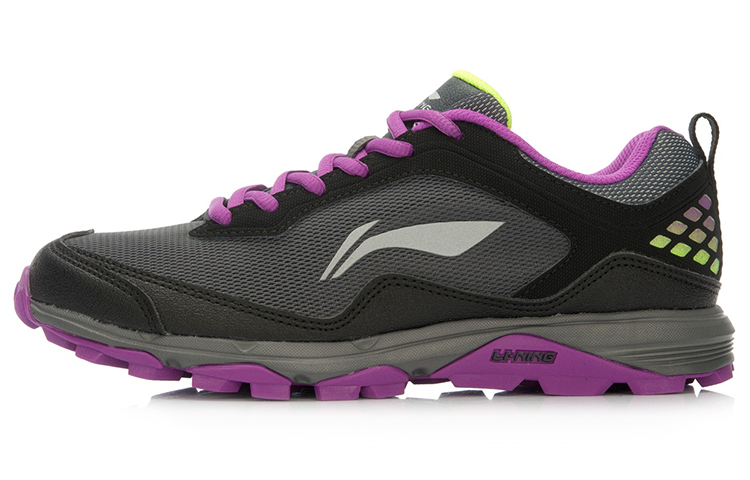 Buy (W) 李宁跑鞋“黑色紫牛” ARDJ002-5