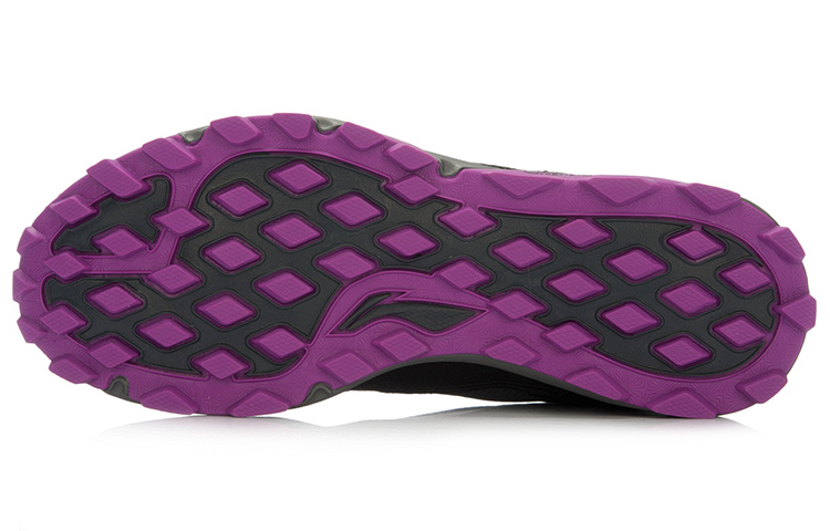 (W) Li-Ning Running Shoes 'Black Purple Bull' 圖 5