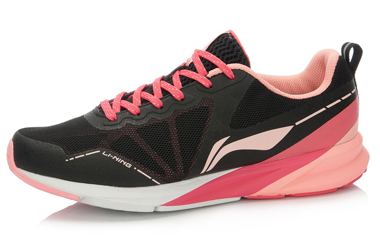 (W) Li-Ning Running Shoes 'Black Red' 圖 2