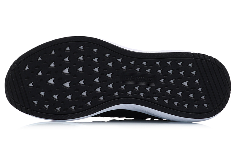 (W) Li-Ning Running Shoes 'Black White' 圖 5