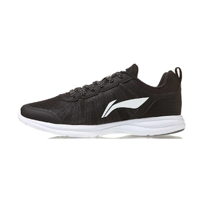 (W) Li-Ning Running Shoes 'Black White'
