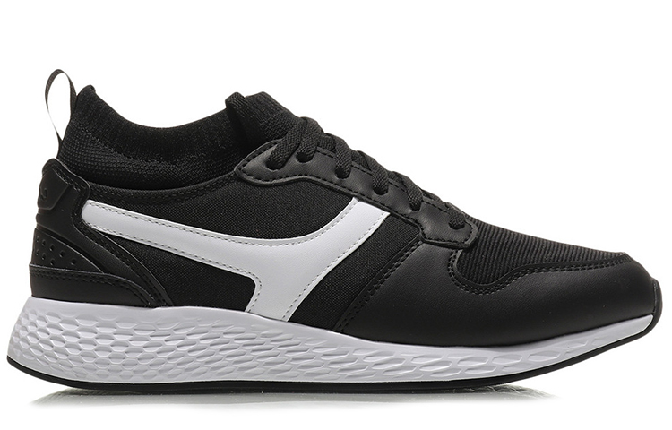 (W) Li-Ning Running Shoes 'Black White Breathable Knit' 圖 2