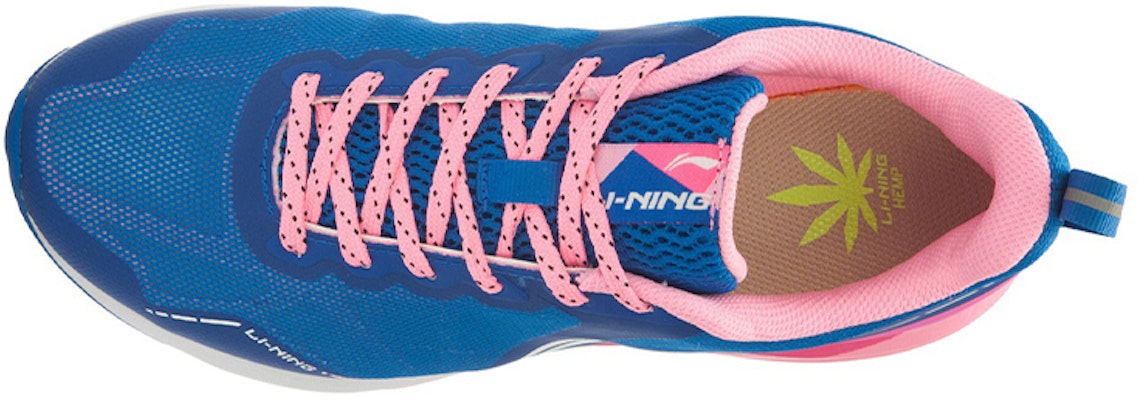 (Women) Li-Ning Running Shoes 'Blue Pink Shock-Absorbing' ARHL006-4 Lookbook (Women) Li-Ning Running Shoes 'Blue Pink Shock-Absorbing' ARHL006-4