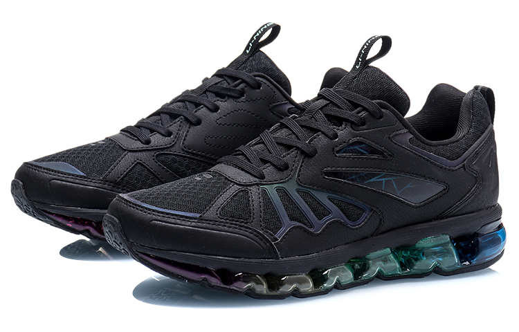 (W) Li-Ning Running Shoes 'Full Palm Cushion Lightweight Black' 圖 3