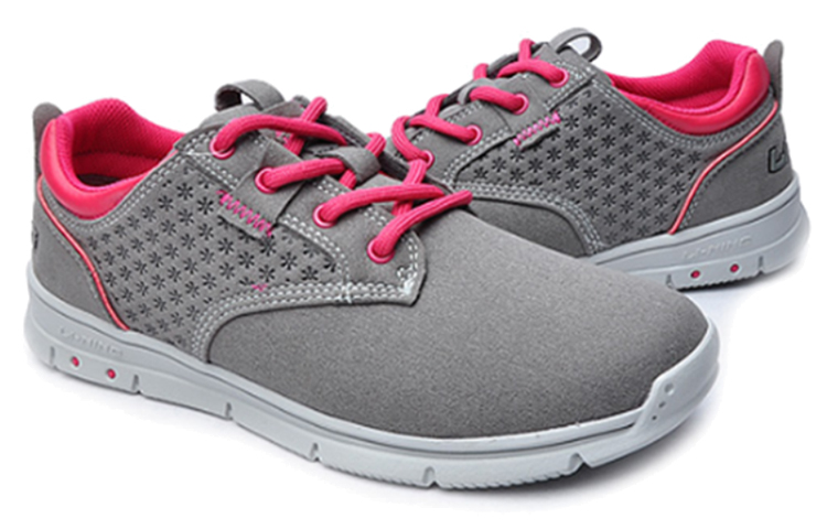 (W) Li-Ning Running Shoes 'Grey Pink' 圖 3