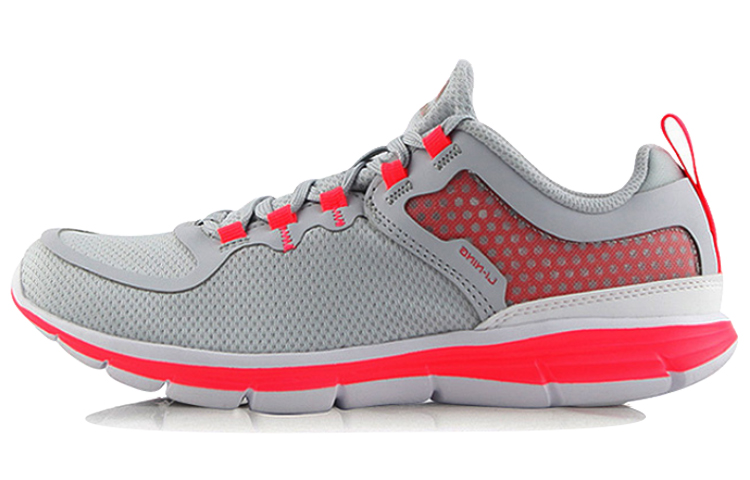 (W) Li-Ning Running Shoes 'Grey Red Gradient'