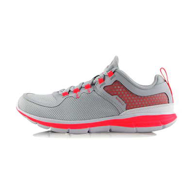 (W) Li-Ning Running Shoes 'Grey Red Gradient'