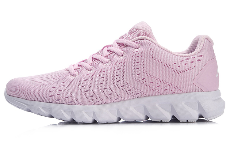 (W) Li-Ning Running Shoes 'Pink-White'