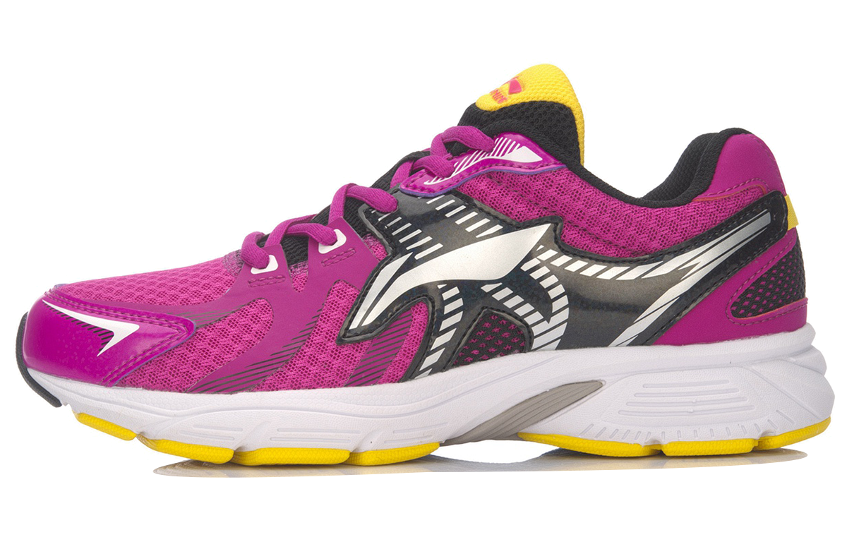 Buy (W) Zapatillas de Running Li-Ning 'Morado Blanco Amarillo' ARHM052-3