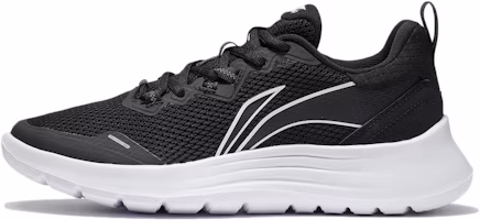 (Women) Li-Ning Running Shoes 'Reflective Black and White' ARST090-1 (Women) Li-Ning Running Shoes 'Reflective Black and White' ARST090-1