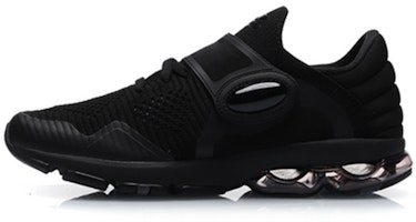 LiNing李寧 一體織透氣減震跑鞋 女款 標準黑 Buy LiNing李寧 一體織透氣減震跑鞋 女款 標準黑