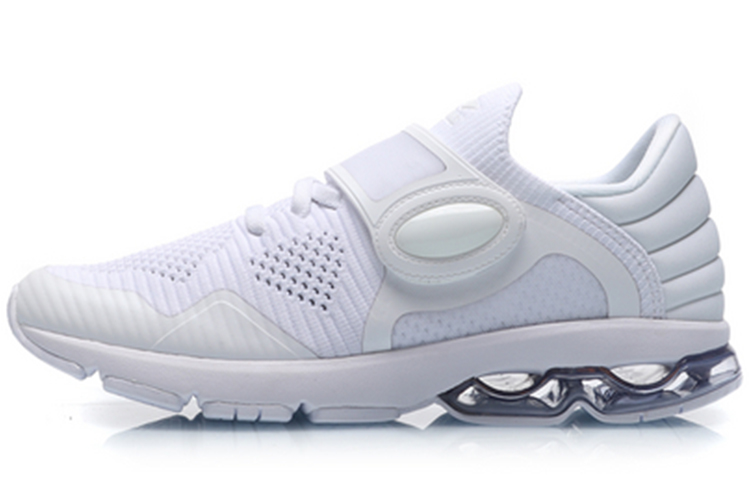 Buy LiNing李寧 一體織透氣減震跑鞋 女款 標準白