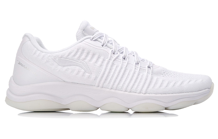 (W) Li-Ning Running Shoes 'White Breathable Shock-Absorbing' 圖 2