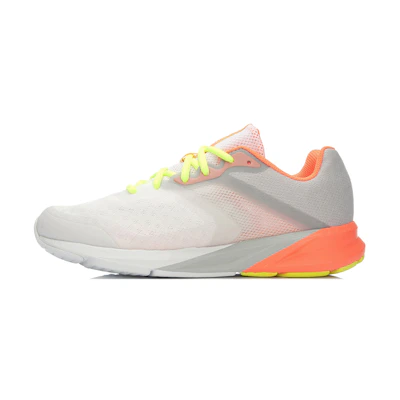 (W) Li-Ning Running Shoes 'White Grey Orange'