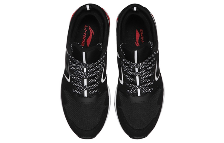 (W) Li-Ning Running Shoes Low 'Black Red' 圖 4