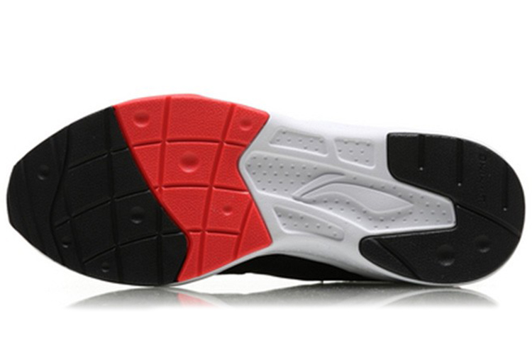 (W) Li-Ning Running Shoes Low 'Black Red' 圖 5
