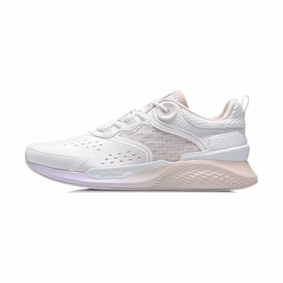 (W) Li-Ning Running Shoes Low 'Cloud Mist White'