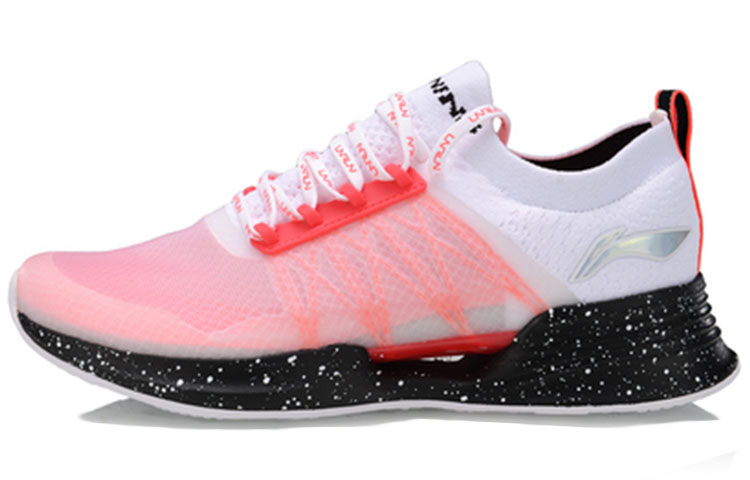 (Women) Li-Ning Running Shoes Low 'Fluorescent Flame Red' ARHP052-3