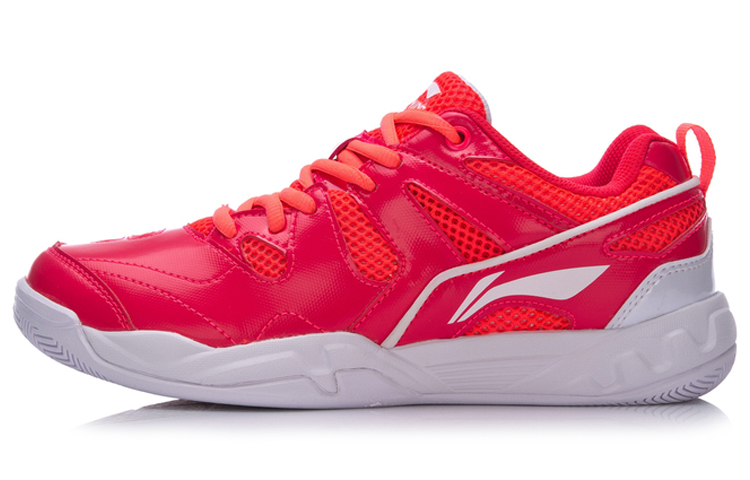 (Women) Li-Ning Running Shoes Low 'Fluorescent Red' AYTM068-3