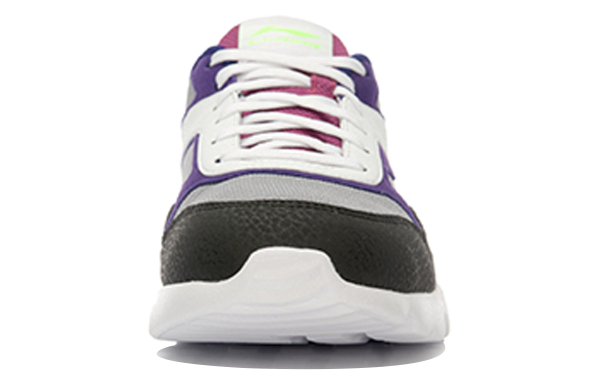 (W) Li-Ning Running Shoes Low 'Grey Black Purple' 圖 4