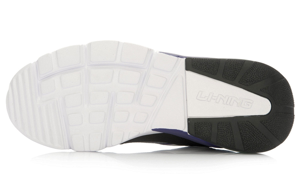 (W) Li-Ning Running Shoes Low 'Grey Black Purple' 圖 5