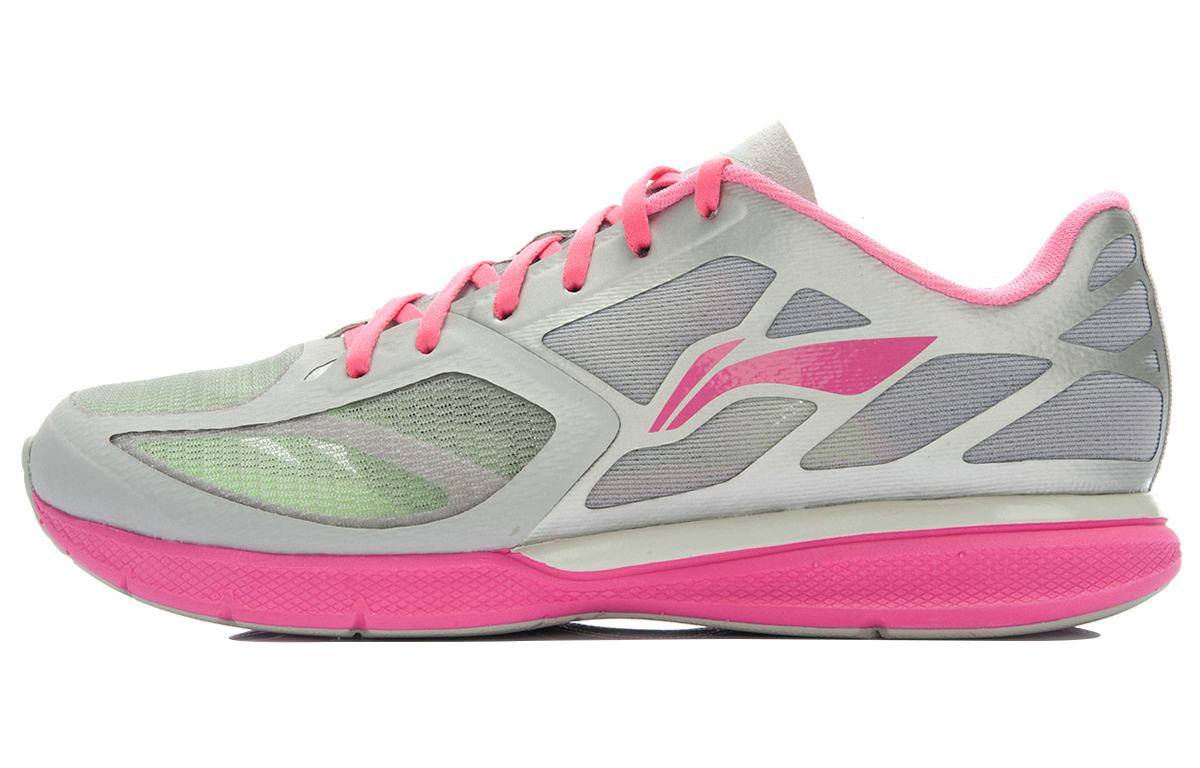 (W) Li-Ning Running Shoes Low 'Grey Pink'