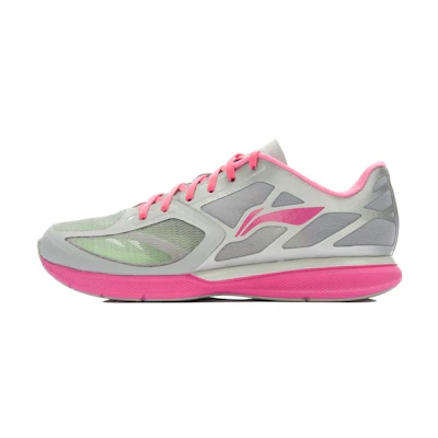 (W) Li-Ning Running Shoes Low 'Grey Pink'