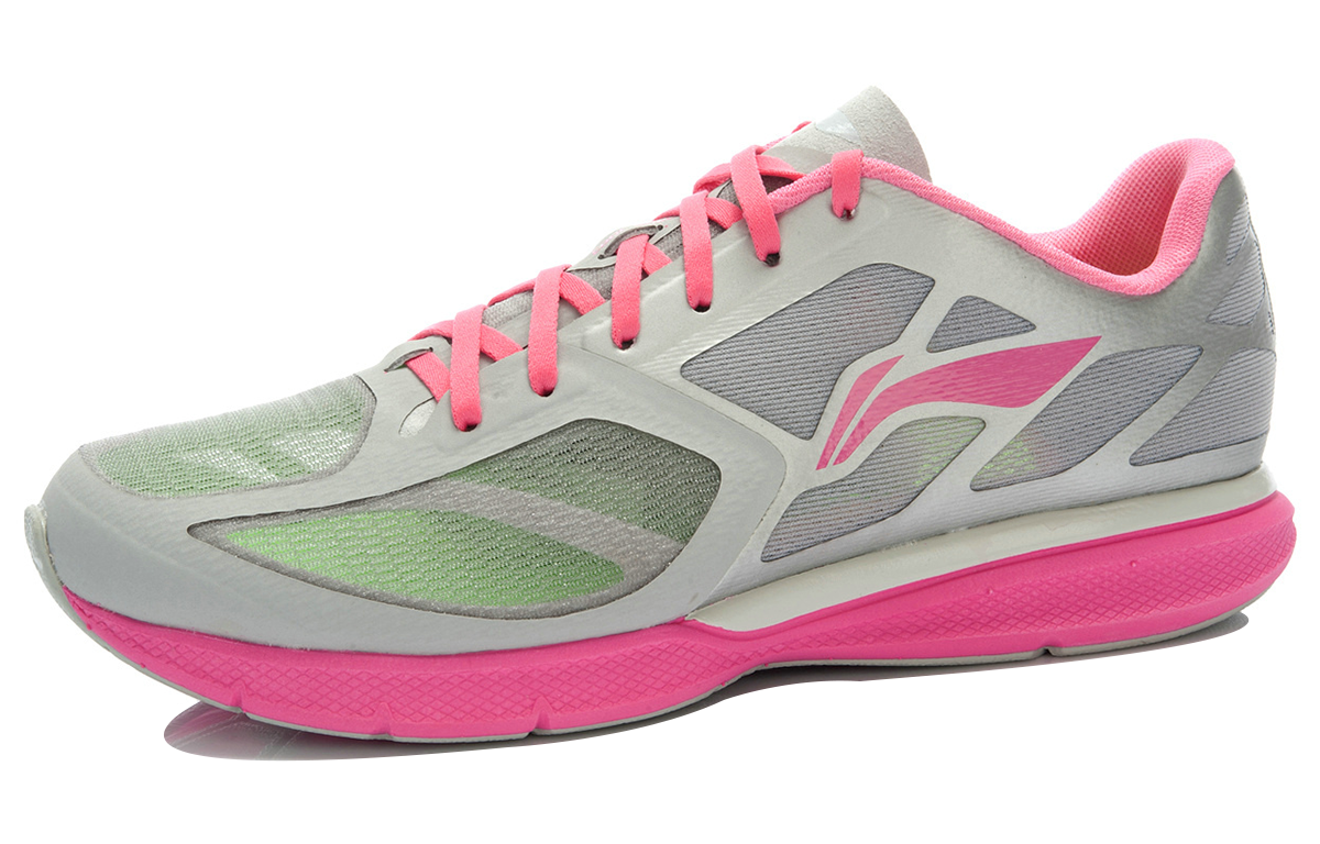(W) Li-Ning Running Shoes Low 'Grey Pink' 圖 2