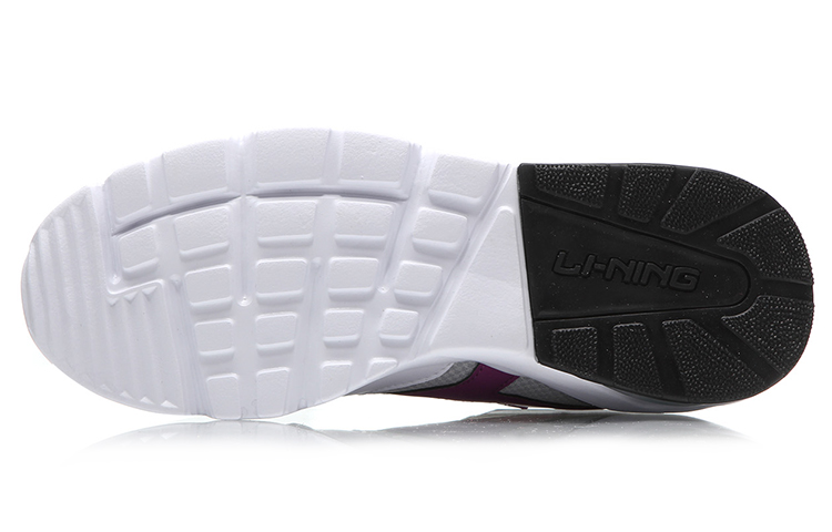 Purchase (W) 李寧ランニングシューズ ロー グレー/白/紫 AGLM116-1