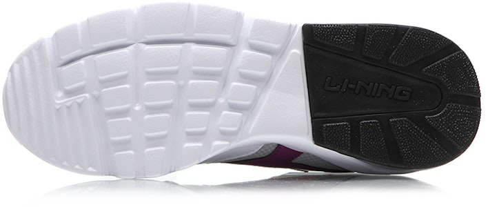 (W) 李寧ランニングシューズ ロー グレー/白/紫 AGLM116-1 Purchase (W) 李寧ランニングシューズ ロー グレー/白/紫 AGLM116-1