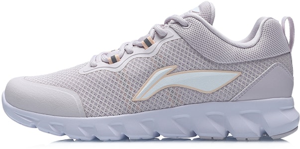 李寧減震透氣低幫跑步鞋 女款淺灰紫 Buy 李寧減震透氣低幫跑步鞋 女款淺灰紫
