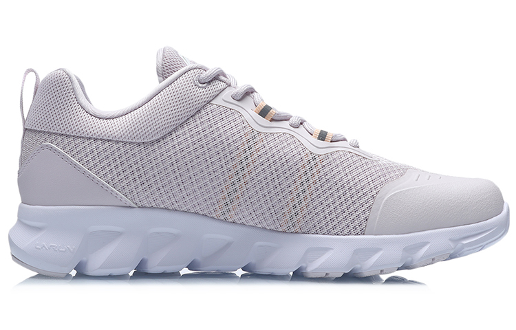 Order 李寧減震透氣低幫跑步鞋 女款淺灰紫