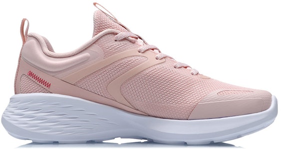李宁 轻便减震 低帮 跑步鞋 女款 桃橘粉 Order 李宁 轻便减震 低帮 跑步鞋 女款 桃橘粉