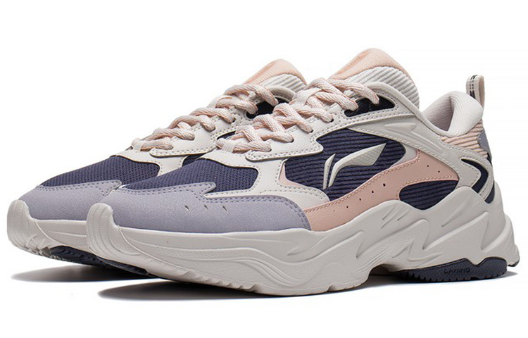 (W) Li-Ning Qixing 'Pink Purple Beige' 圖 3