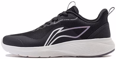 (Women) Li-Ning Running Shoes Low 'Reflective Black White' ARST064-3 (Women) Li-Ning Running Shoes Low 'Reflective Black White' ARST064-3