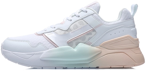 LiNing李寧 減震防滑耐磨 低幫 跑步鞋 女款 白杏 Buy LiNing李寧 減震防滑耐磨 低幫 跑步鞋 女款 白杏