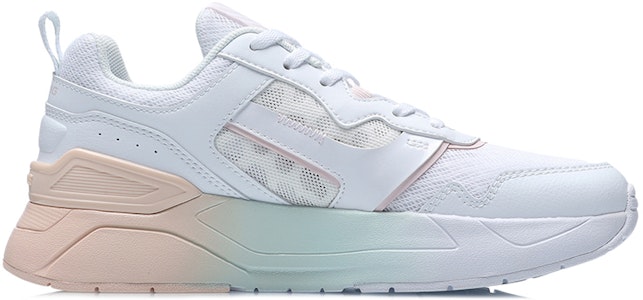 LiNing李寧 減震防滑耐磨 低幫 跑步鞋 女款 白杏 Order LiNing李寧 減震防滑耐磨 低幫 跑步鞋 女款 白杏