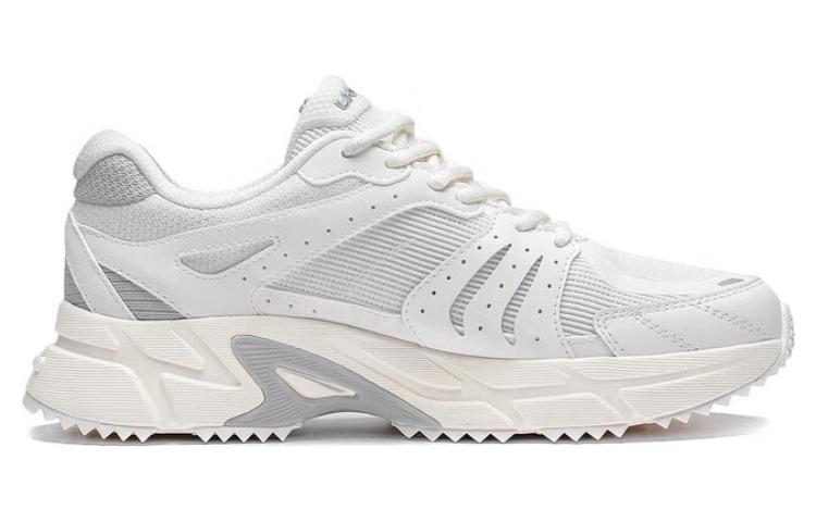 Order LiNing李寧 耐磨透氣 低筒 跑步鞋 女款 白灰